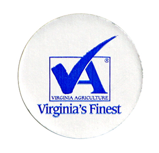 Round Virginia's Finest Label