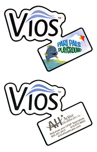 Die cut Labels for Vios